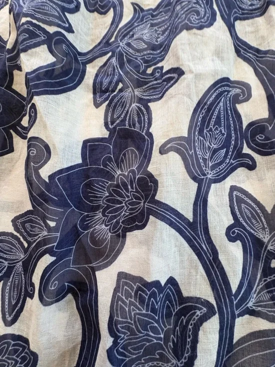 Boden Sarah Maxi Kaftan Blue Ribbon Paisley Whirl 6P - Picture 8 of 12